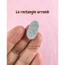 AppleStars argent : le rectangle arrondi