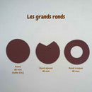 AppleSkin grainé bordeaux