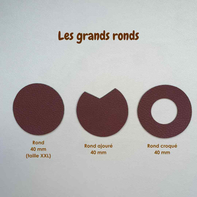 Formes Appleskin grainé bleu marine