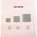 AppleStars argent : les carrés