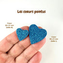 AppleStars Bleu azur : les coeurs pointus
