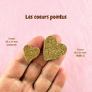 AppleStars Or : les coeurs pointus