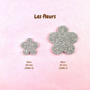 AppleStars argent : les fleurs
