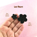 AppleStars Noir : les fleurs
