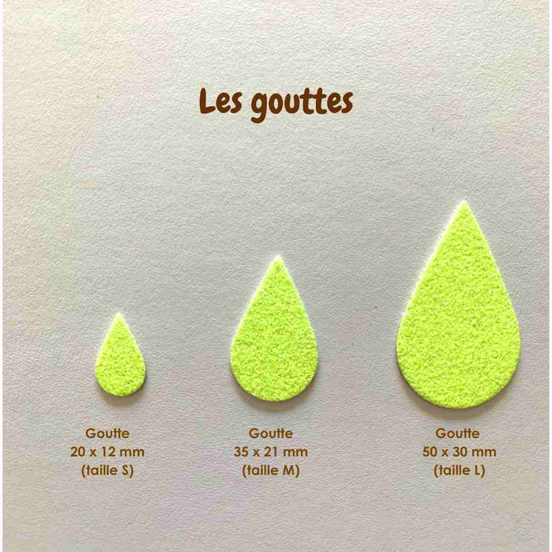 AppleStars jaune soleil : les gouttes