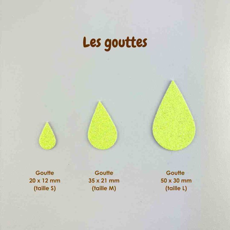 AppleStars jaune soleil : les gouttes