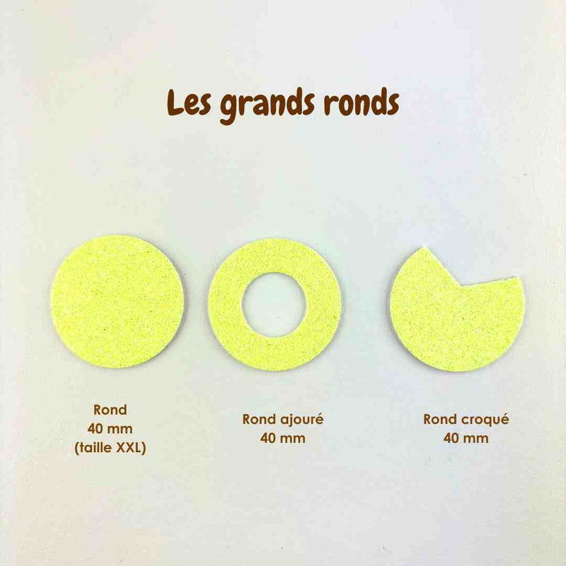 AppleStars jaune soleil : les grands ronds