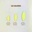 AppleStars jaune soleil : les navettes