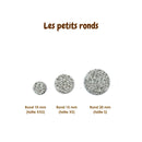 AppleStars argent : les petits ronds