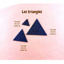 AppleStars bleu : les triangles