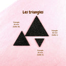 AppleStars Noir : les triangles
