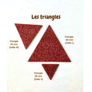 AppleStars Rouge : les triangles
