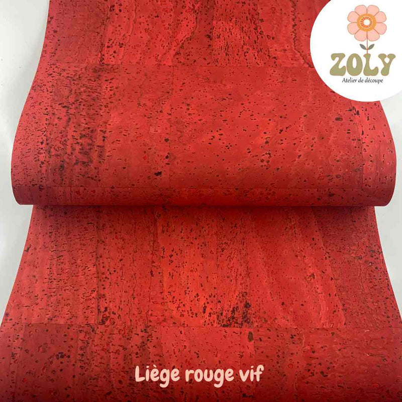 Liège rouge vif