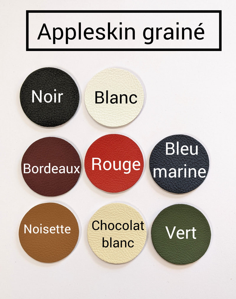 Appleskin grainé format A5