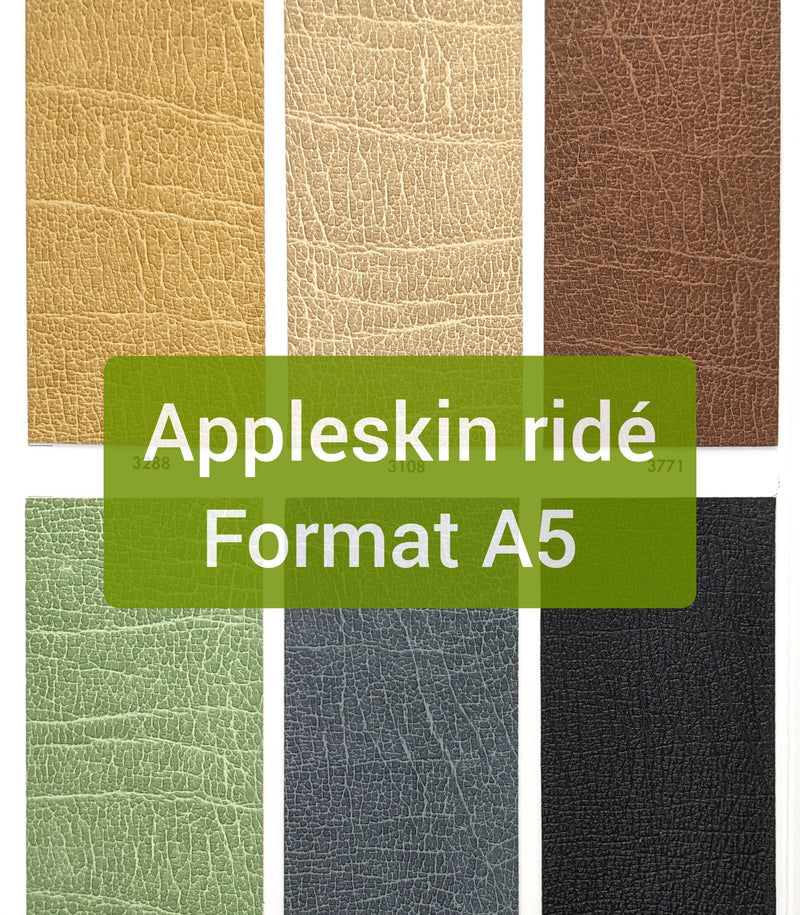 Appleskin ridé format A5