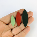 Cuir Navette 38 x 12 mm