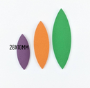 Cuir Navette 28 x 10 mm